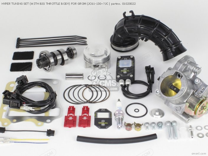 Takegawa HYPER TUNING SET (WITH BIG THROTTLE BODY) FOR GROM (JC61-130~?JC 01020022