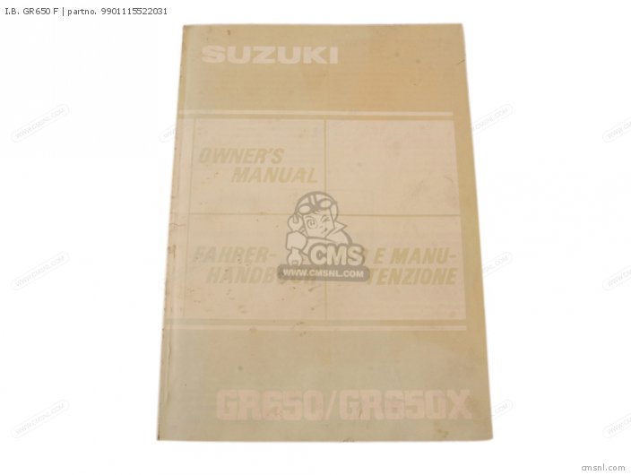 Suzuki I.B. GR650 F 9901115522031