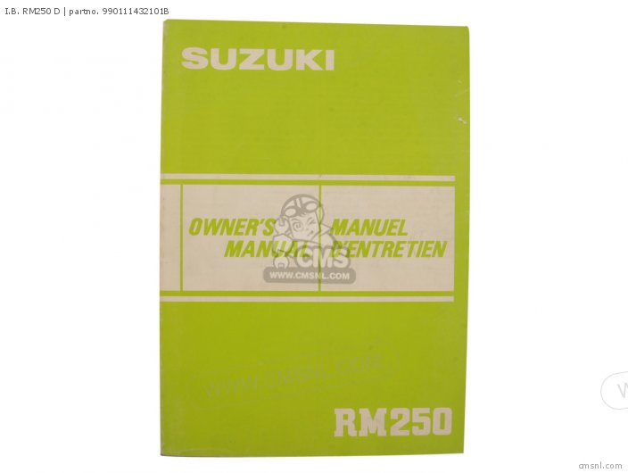 Suzuki I.B. RM250 D 990111432101B