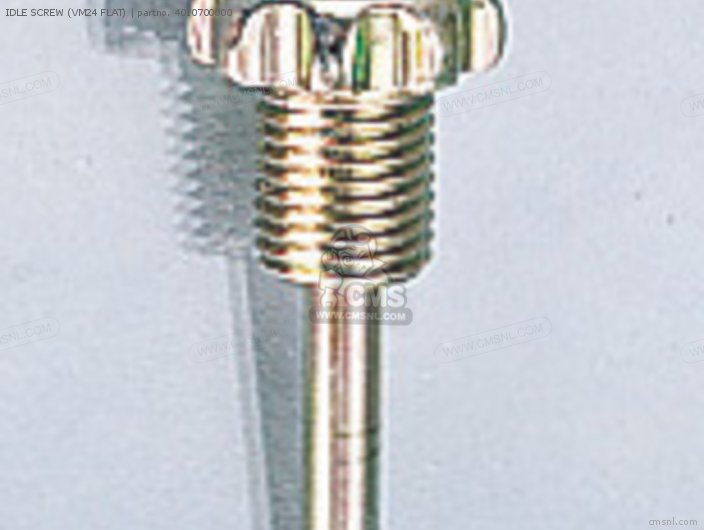 Kitaco IDLE SCREW (VM24 FLAT) 4010700000