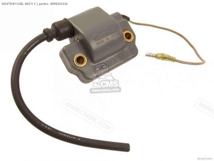 Yamaha IGNITION COIL ASSY 1 6958231010