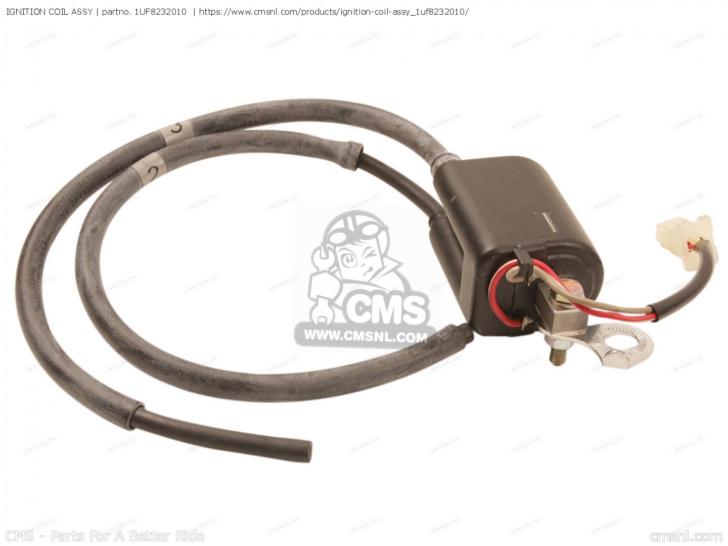 IGNITION COIL ASSY for FZX750 1988 2JE FRANCE 282JE351F1 order at CMSNL