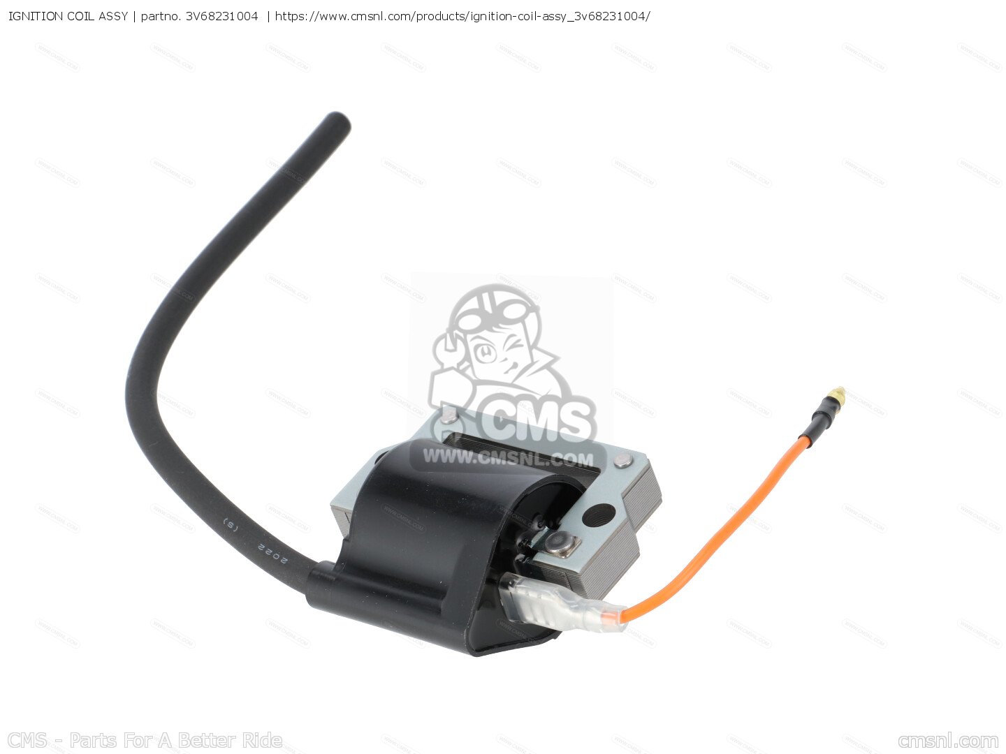 3V68231004: IGNITION COIL ASSY Yamaha - buy the 3V6-82310-04-00 at CMSNL
