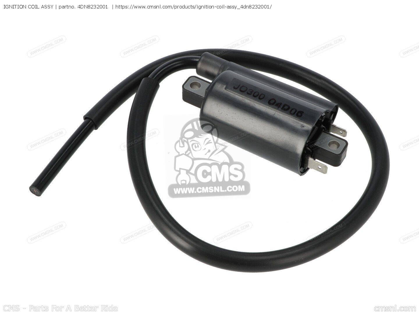 4DN8232001: Ignition Coil Assy Yamaha - buy the 4DN-82320-01-00 at