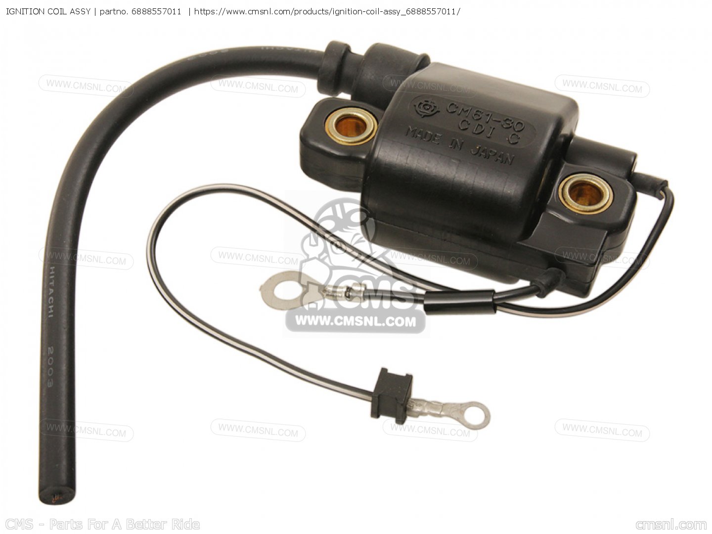 IGNITION COIL ASSY for C85TRR (C85TLRR) 1993 order at CMSNL
