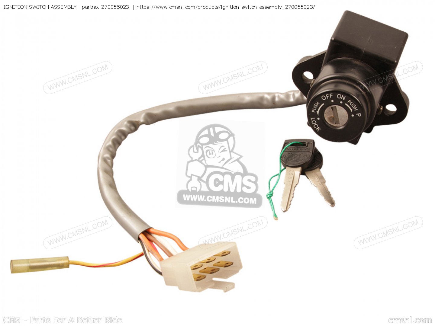 270055023 Ignition Switch Assembly Kawasaki buy the 270055023 at CMSNL