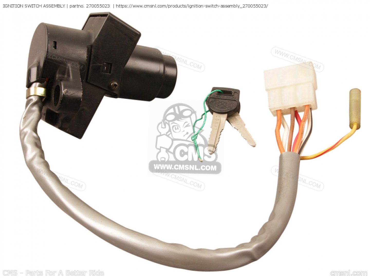 270055023 Ignition Switch Assembly Kawasaki buy the 270055023 at CMSNL