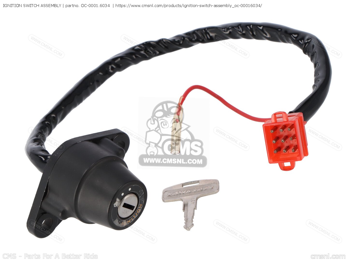 OC0001.6034 Ignition Switch Assembly Kawasaki , an alternative for
