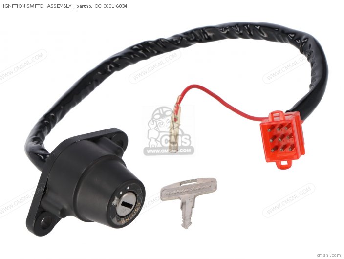 OC0001.6034 Ignition Switch Assembly Kawasaki , an alternative for 27005059 buy item at CMSNL