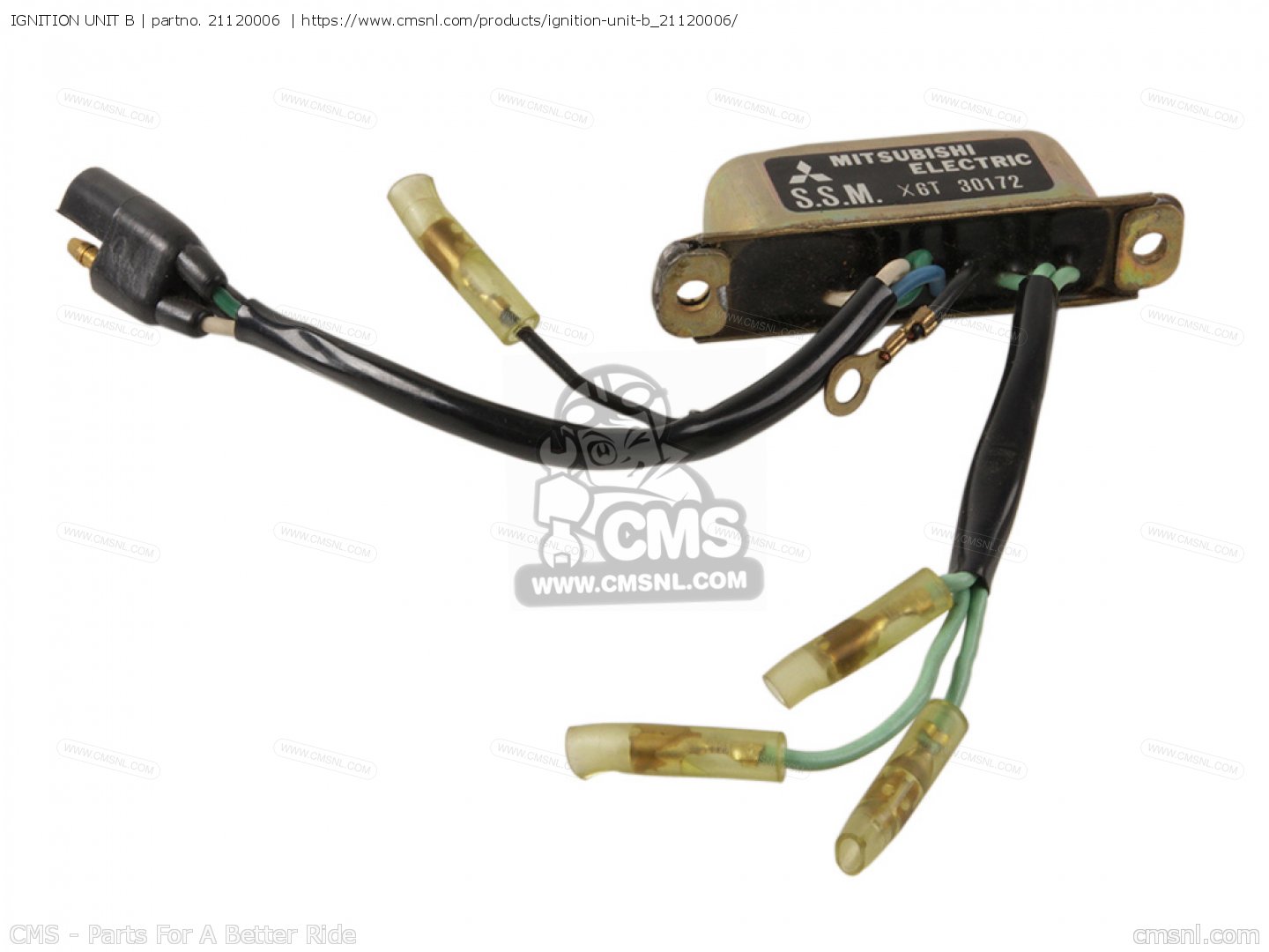 IGNITION UNIT B For KH500A8 1976 CANADA - Order At CMSNL