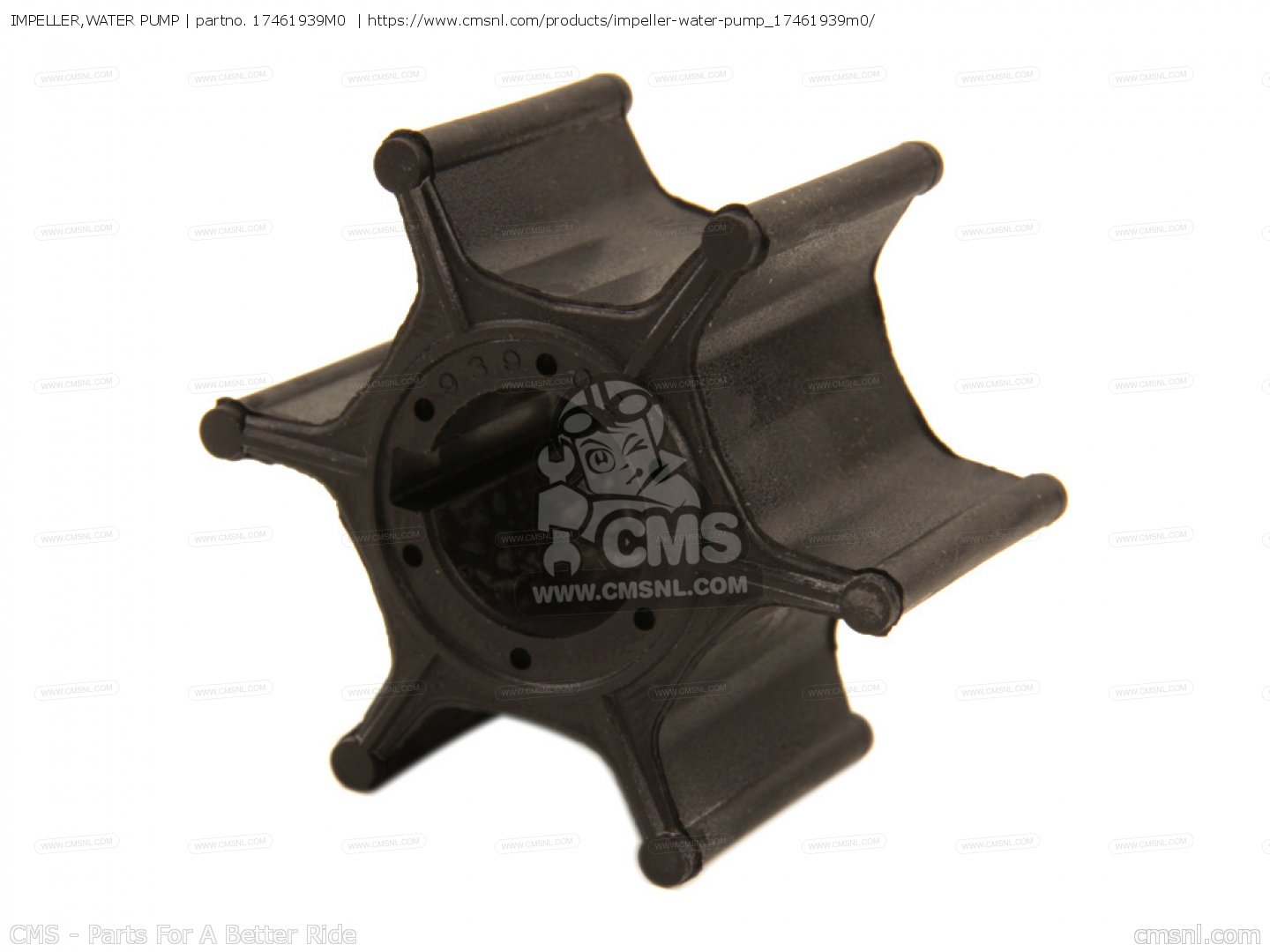17461939M0 Impeller,water Pump Suzuki buy the 17461939M0 at CMSNL
