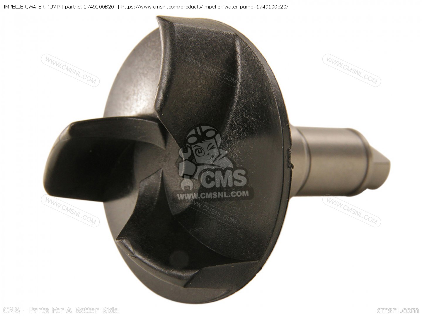 IMPELLER,WATER PUMP for RM250 1987 (H) - order at CMSNL