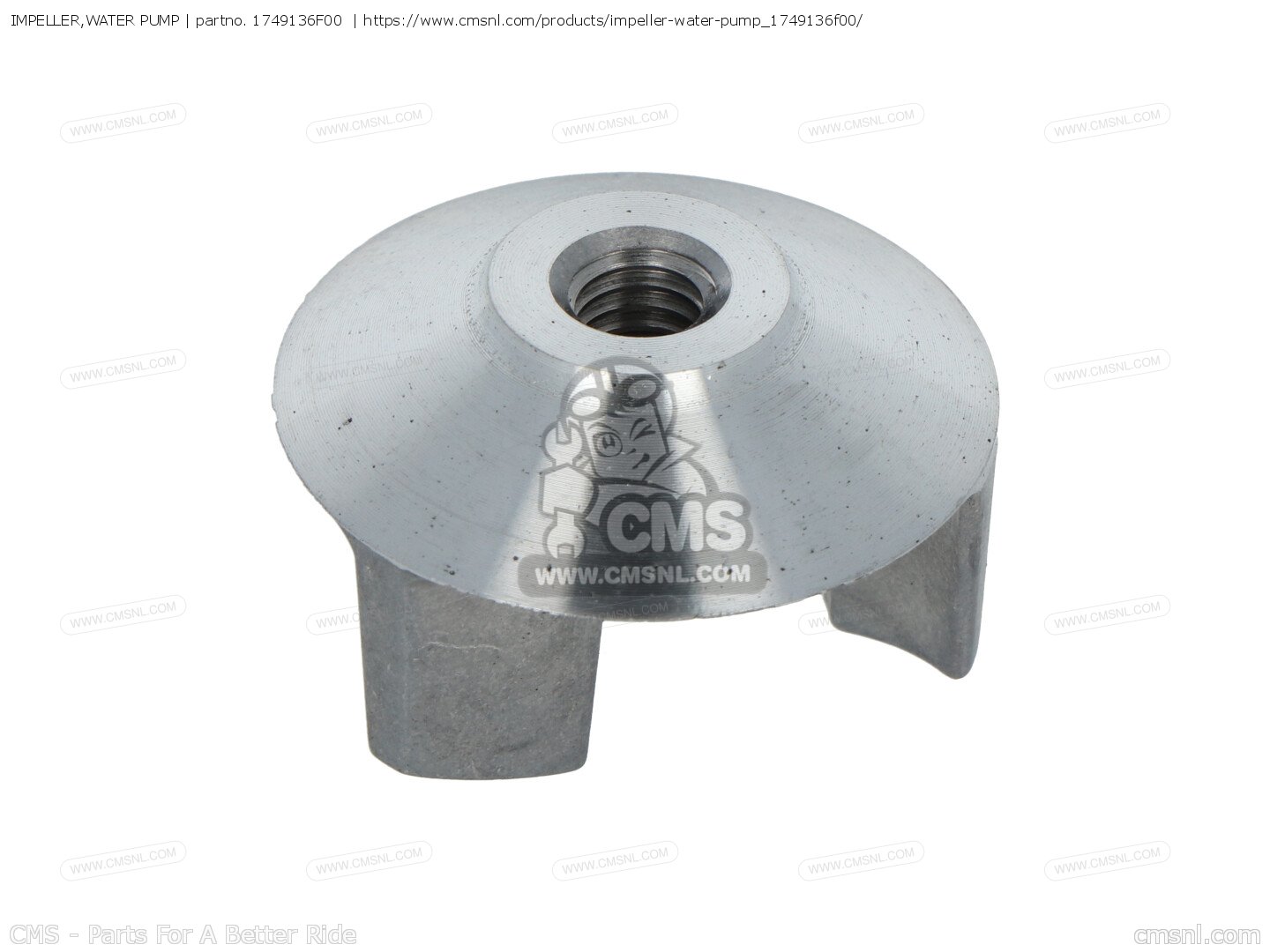 1749136F00 Impeller,water Pump Suzuki buy the 1749136F00 at CMSNL