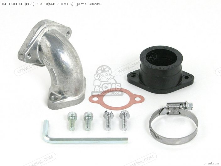 Takegawa INLET PIPE KIT (PE28)  KLX110(SUPER HEAD+R) 0302056