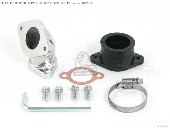 Takegawa INLET PIPE KIT (PE28)  KSR110 (FOR SUPER HEAD +R ONLY) 0302054