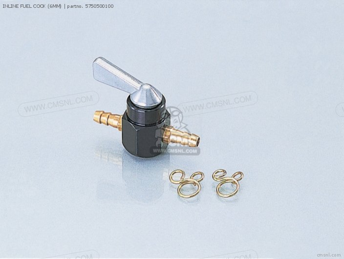 Kitaco INLINE FUEL COCK (6MM) 5750500100