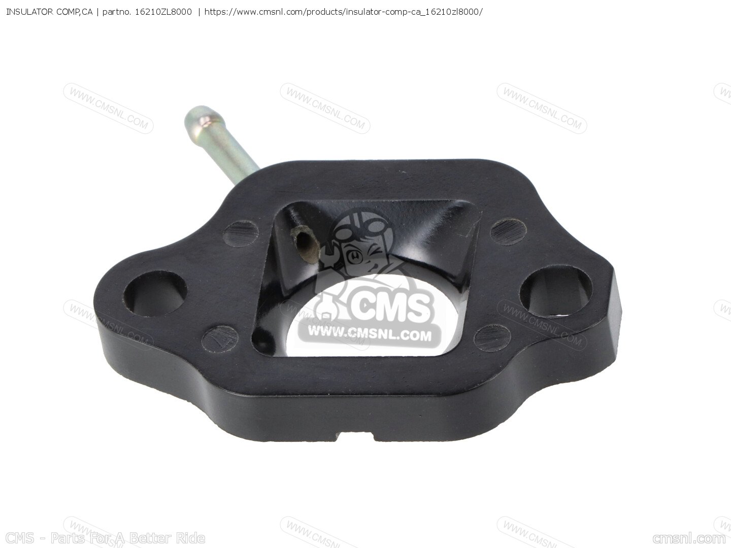 16210ZL8000: INSULATOR COMP,CA Honda - buy the 16210-ZL8-000 at CMSNL
