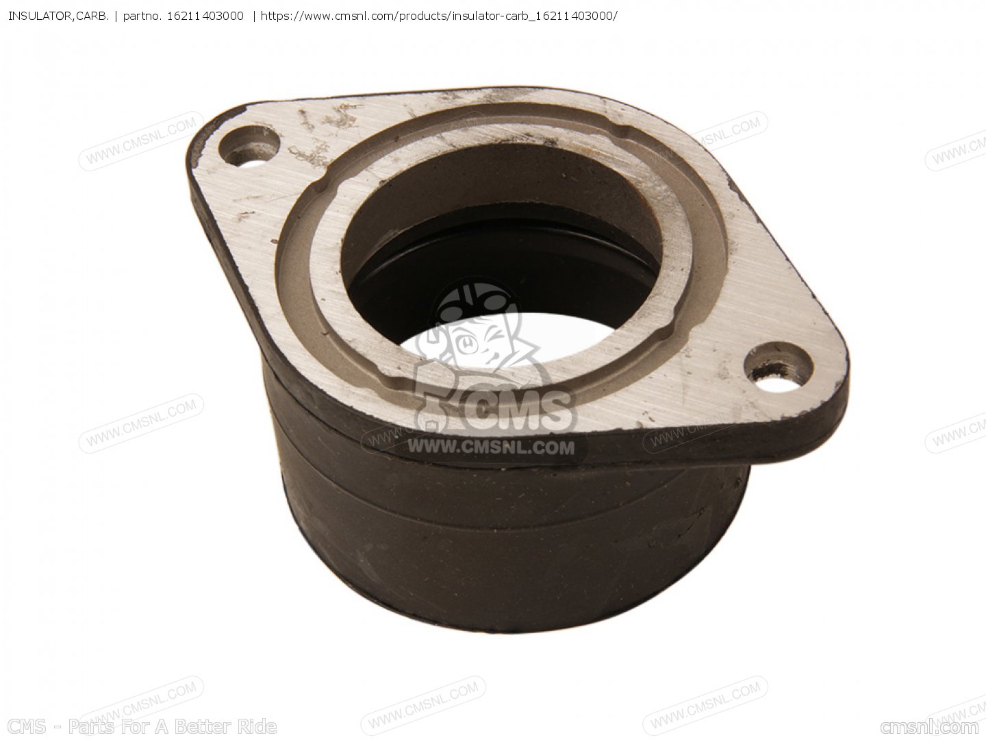16211403000 Insulator,carb. Honda buy the 16211403000 at CMSNL