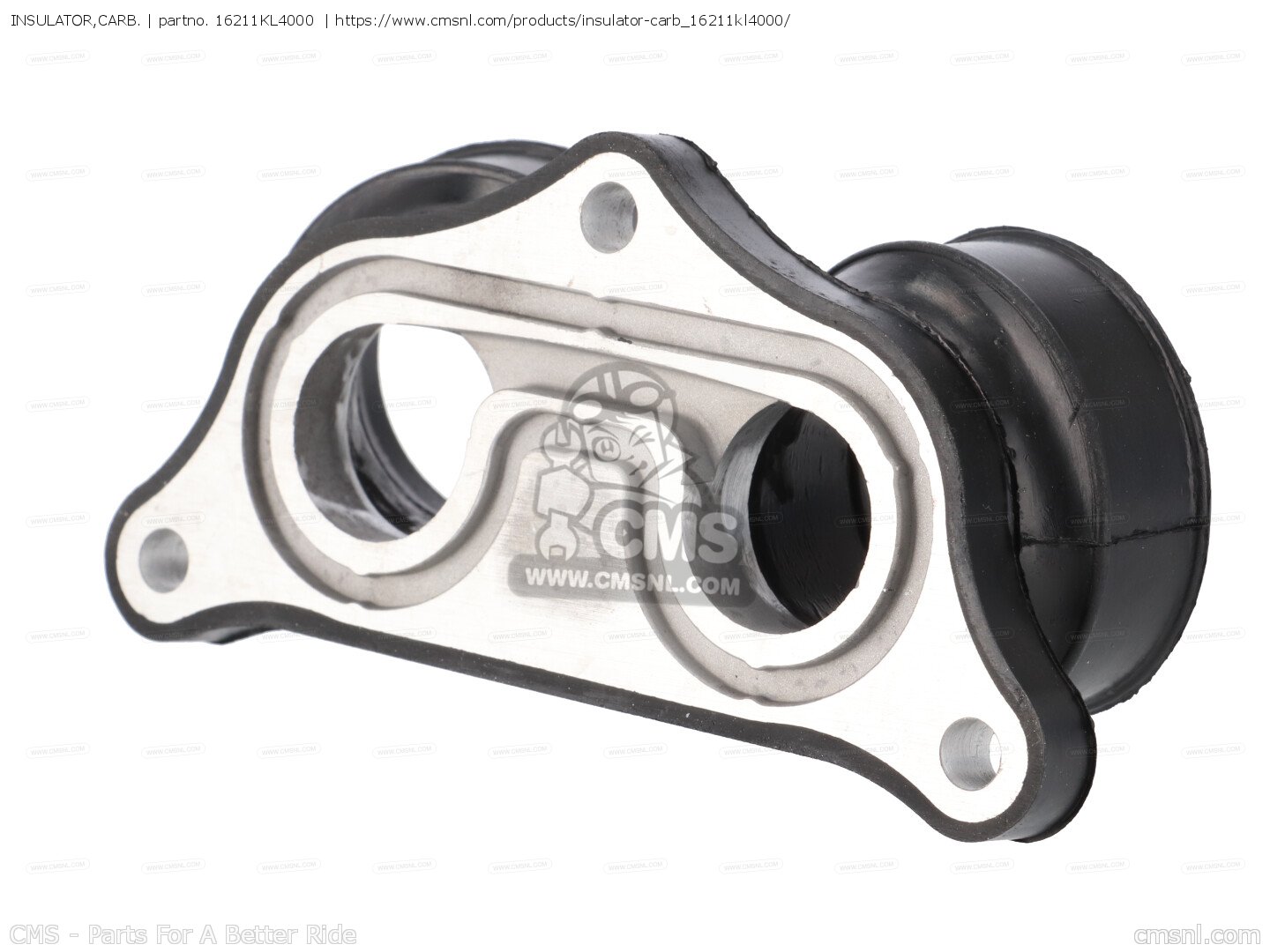 16211KL4000 Insulator,carb. Honda buy the 16211KL4000 at CMSNL