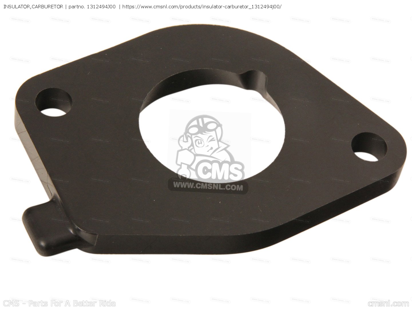 1312494J00 Insulator,carburetor Suzuki buy the 1312494J00 at CMSNL