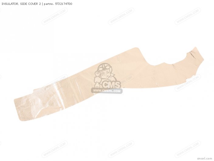 Yamaha INSULATOR, SIDE COVER 2 5TJ2174T00 Yamaha INSULATOR, SIDE COVER 2 5TJ2174T00