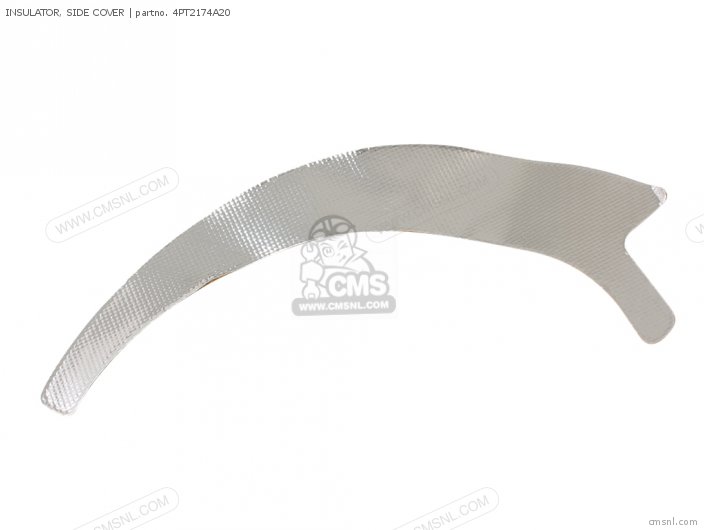Yamaha INSULATOR, SIDE COVER 4PT2174A20