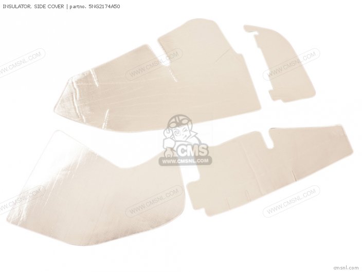 Yamaha INSULATOR, SIDE COVER 5NG2174A50 Yamaha INSULATOR, SIDE COVER 5NG2174A50