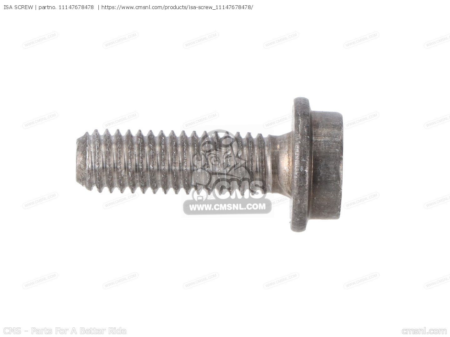 11147678478: Isa Screw Bmw - buy the 11 14 7 678 478 at CMSNL