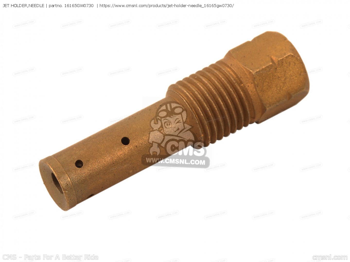 16165GW0730 Jet Holder,needle Honda buy the 16165GW0730 at CMSNL