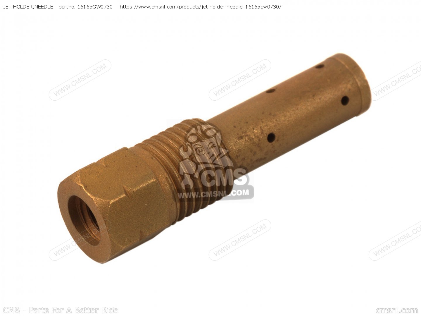 16165GW0730 Jet Holder,needle Honda buy the 16165GW0730 at CMSNL