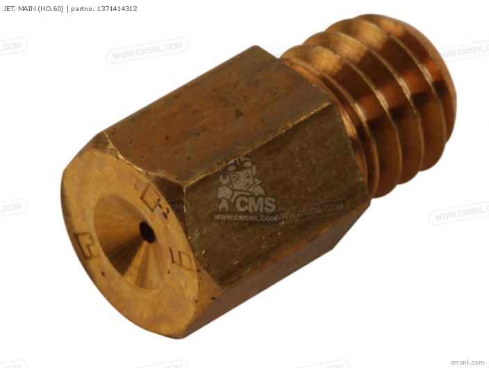 Yamaha JET, MAIN (NO.60) 1371414312 Yamaha JET, MAIN (NO.60) 1371414312