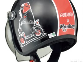 JK1A KUMAMON HELMET BLACK SIZE LARGE JK1A KUMAMON HELMET BLACK SIZE LARGE