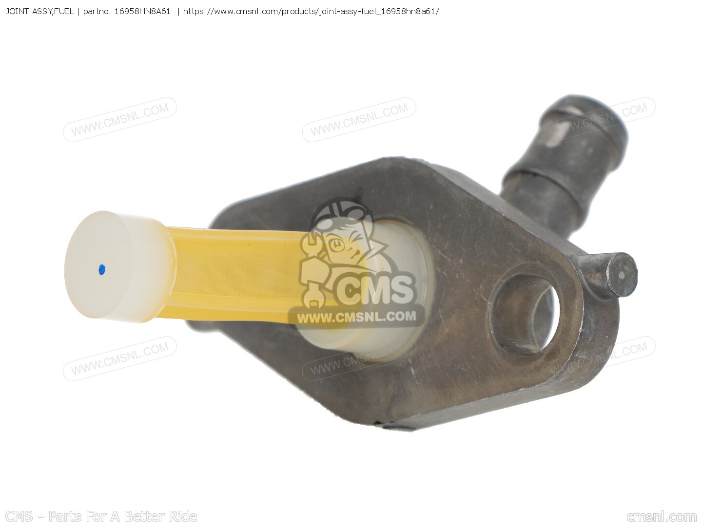 16958HN8A61: JOINT ASSY,FUEL Honda - buy the 16958-HN8-A61 at CMSNL