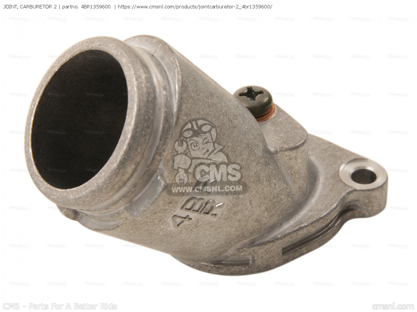 4BR1359600 Joint, Carburetor 2 Yamaha buy the 4BR135960000 at CMSNL