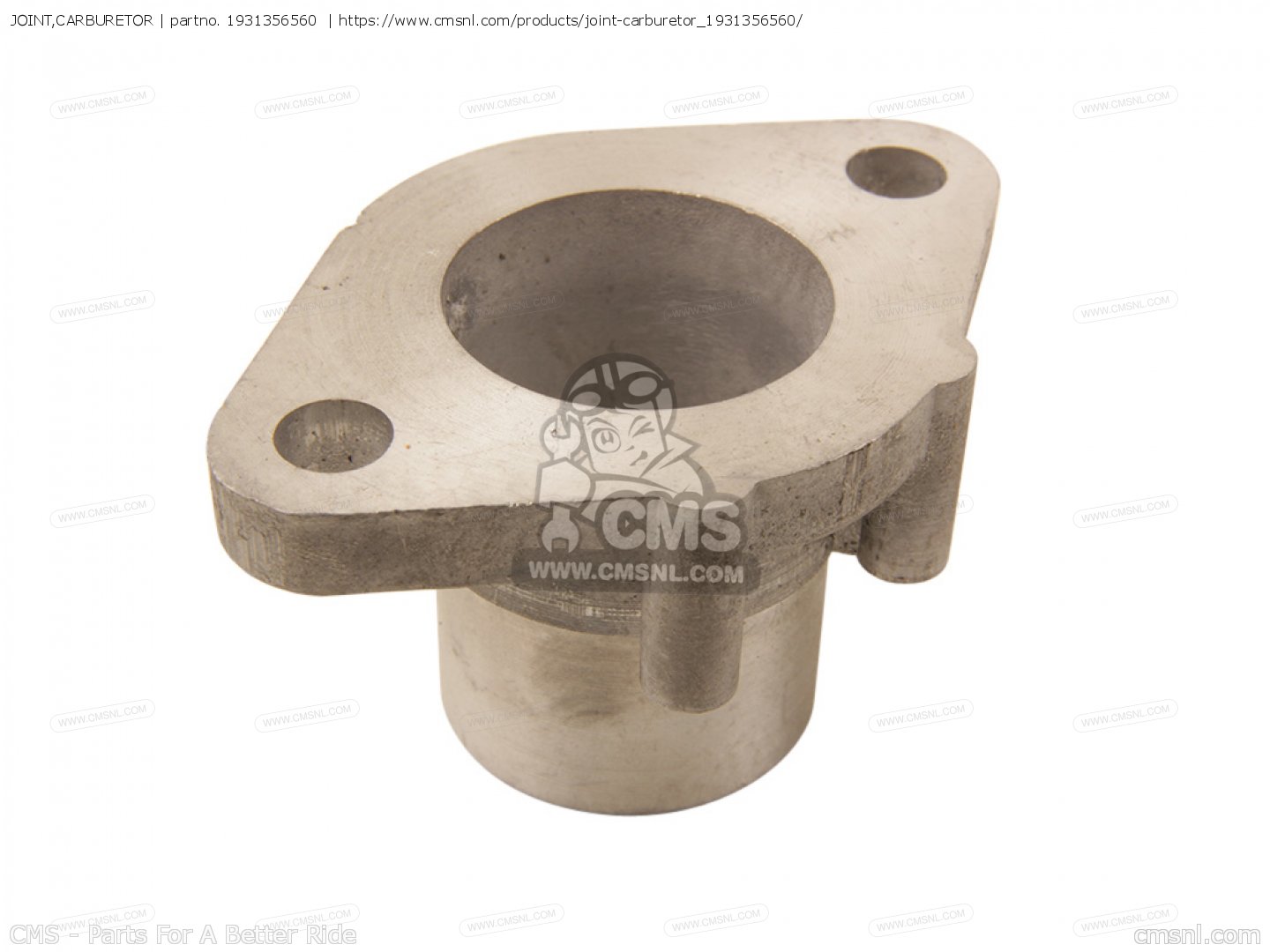 1931356560 Joint,carburetor Yamaha buy the 1931356560 at CMSNL
