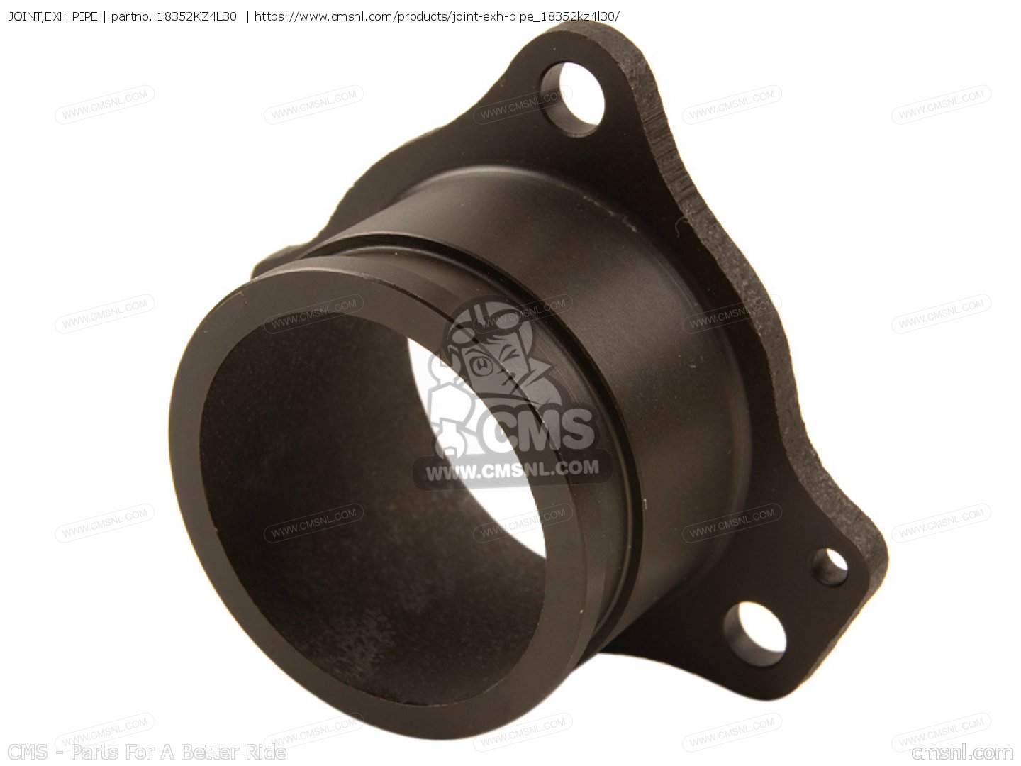 18352KZ4L30: JOINT,EXH PIPE Honda - buy the 18352-KZ4-L30 at