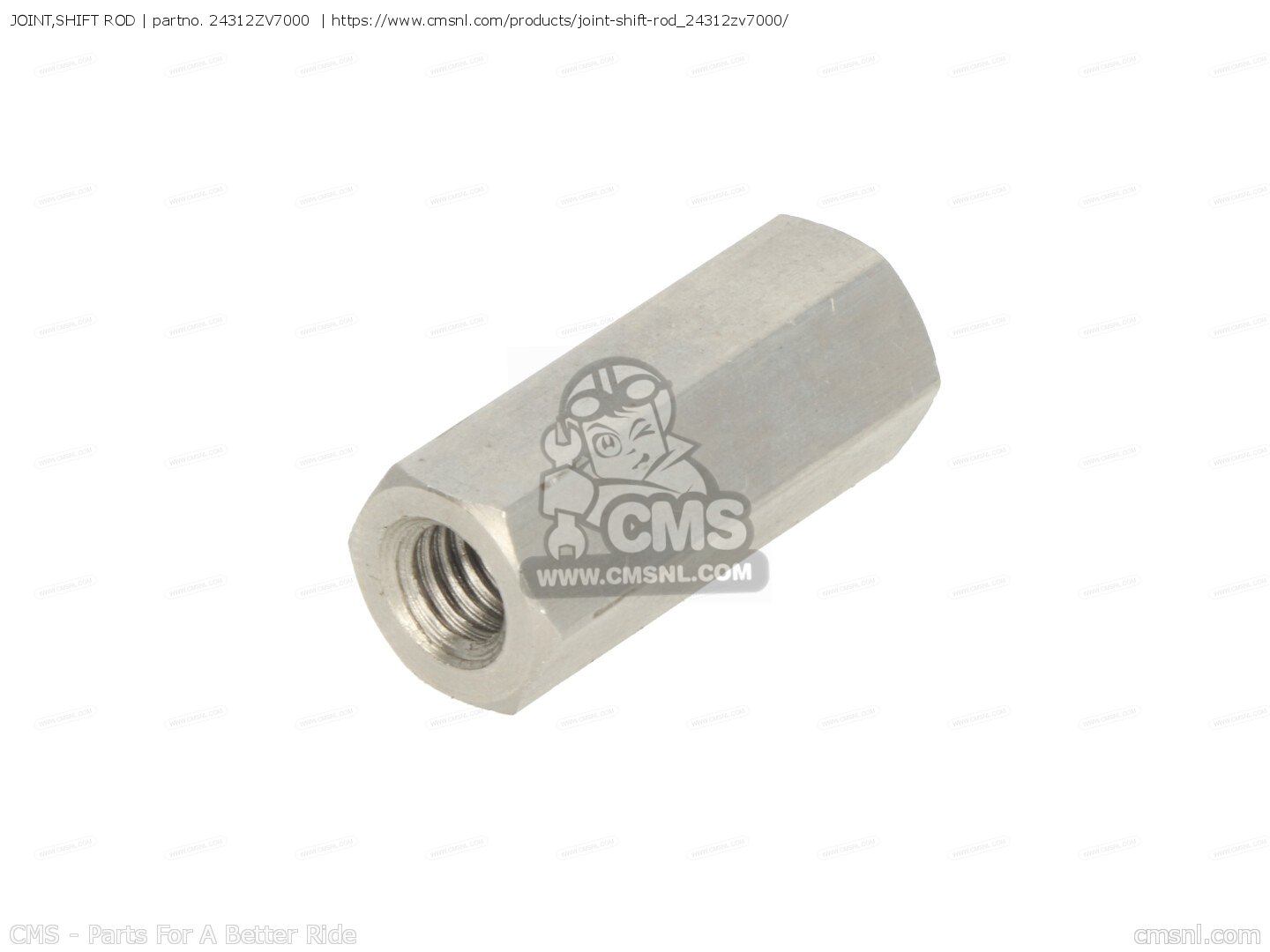 24312ZV7000: JOINT,SHIFT ROD Honda - buy the 24312-ZV7-000 at CMSNL