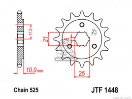 JT FRONT SPROCKET 1448.14 JT FRONT SPROCKET 1448.14