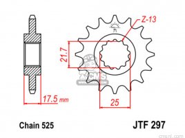 JT FRONT SPROCKET 297.16 JT FRONT SPROCKET 297.16