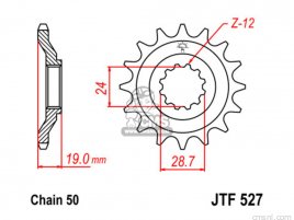 JT FRONT SPROCKET 527.16 JT FRONT SPROCKET 527.16