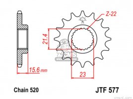 JT FRONT SPROCKET 577.14 JT FRONT SPROCKET 577.14