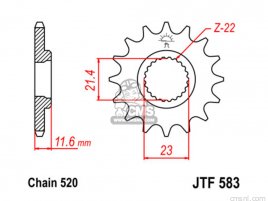 JT FRONT SPROCKET 583.14 JT FRONT SPROCKET 583.14