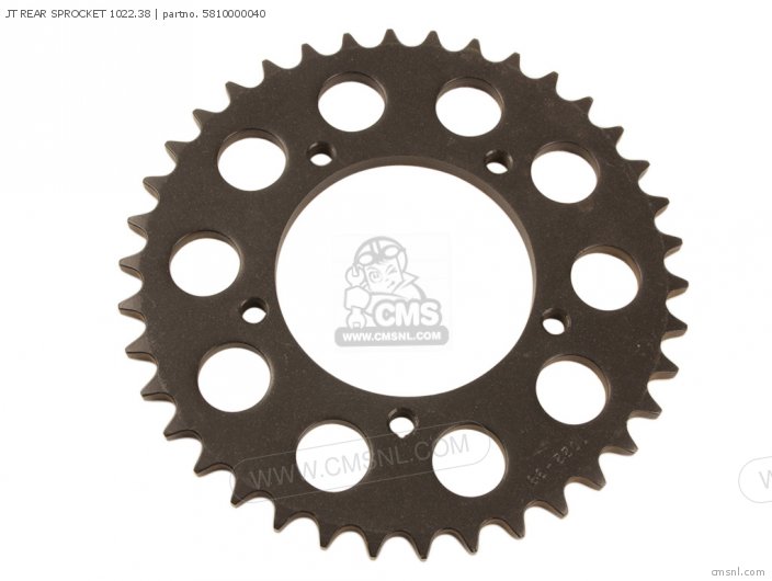 Tsubaki JT REAR SPROCKET 1022.38 5810000040