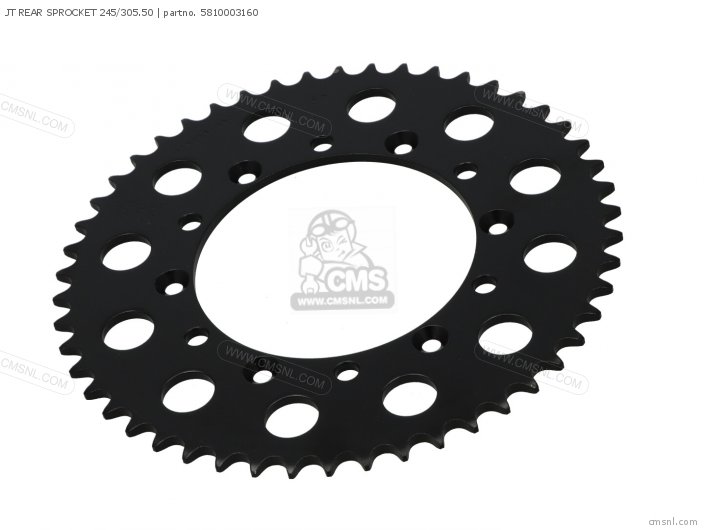 Tsubaki JT REAR SPROCKET 245/305.50 5810003160 Tsubaki JT REAR SPROCKET 245/305.50 5810003160