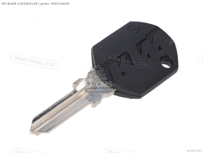Duke Key 40011166100: KEY BLANK LC4/DUKE/LC8 KTM - buy the 40011166100 at CMSNL
