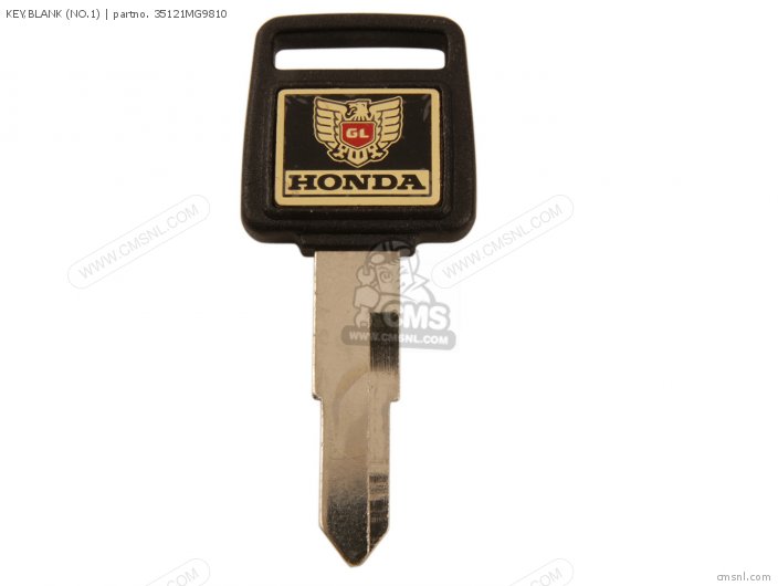 Honda KEY,BLANK (NO.1) 35121MG9810