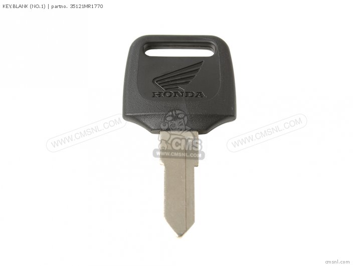 Honda KEY,BLANK (NO.1) 35121MR1770