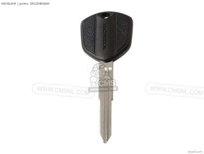 Honda KEY,BLANK 35121MEG640 Honda KEY,BLANK 35121MEG640