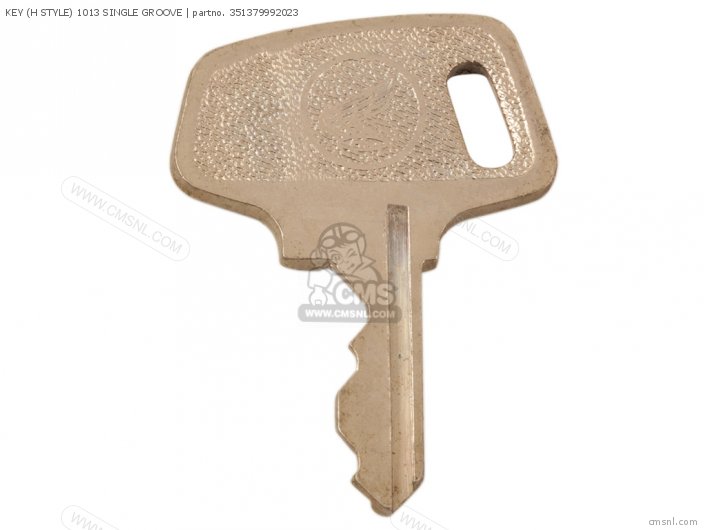 Honda KEY (H STYLE) 1013 SINGLE GROOVE 351379992023