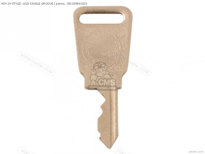 Honda KEY (H STYLE) 1023 SINGLE GROOVE 351339991023